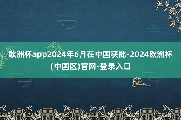 欧洲杯app2024年6月在中国获批-2024欧洲杯(中国区)官网-登录入口